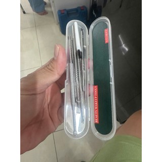 Bộ ráy tai du lịch 8 món inox có hộp đưng full box