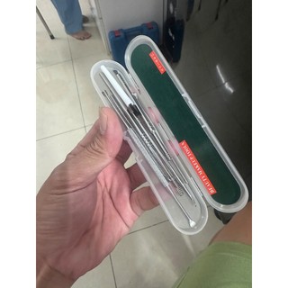 Bộ ráy tai du lịch 8 món inox có hộp đưng full box