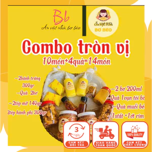 Combo Bánh Tráng Phơi Sương, Muối Tép Và Bơ X2 Bơ Béo + Tóp Mỡ + Sốt Tắc