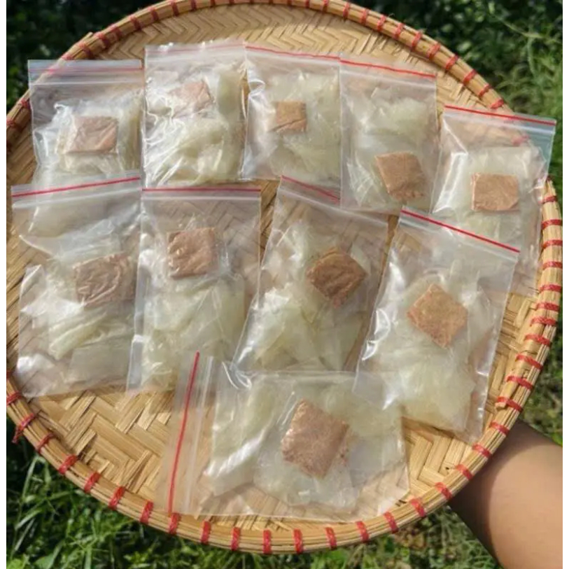 Bánh Tráng Rìa Ủ Bơ Tặng Muối Sặc + Ớt Rim (500gr)
