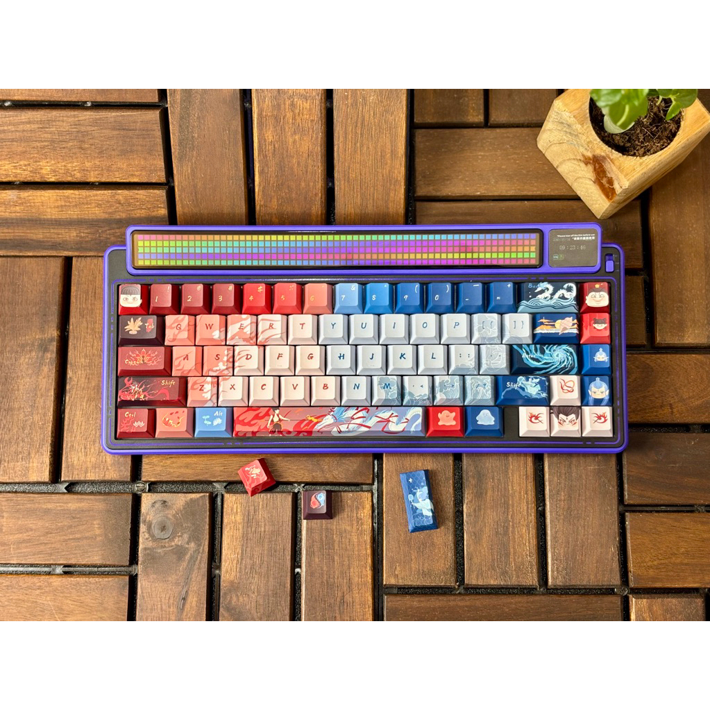 Bàn phím cơ LEOBOG AMG65 3 Chế độ kết nối / Màn hình ma trận điểm thông minh 315 LED /Led Rgb Đã Mod | BigBuy360 - bigbuy360.vn