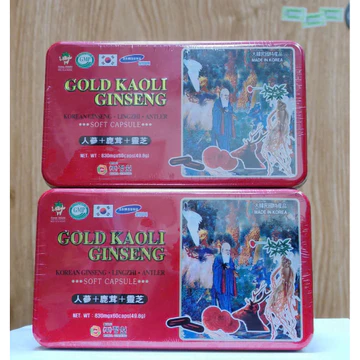 GOLD KAOLI GINSENG (Hàng nhập khẩu) - Viên nhân sâm Hàn Quốc.