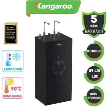 Máy lọc nước Hydrogen nóng lạnh Kangaroo KG100HI 9 lõi lọc