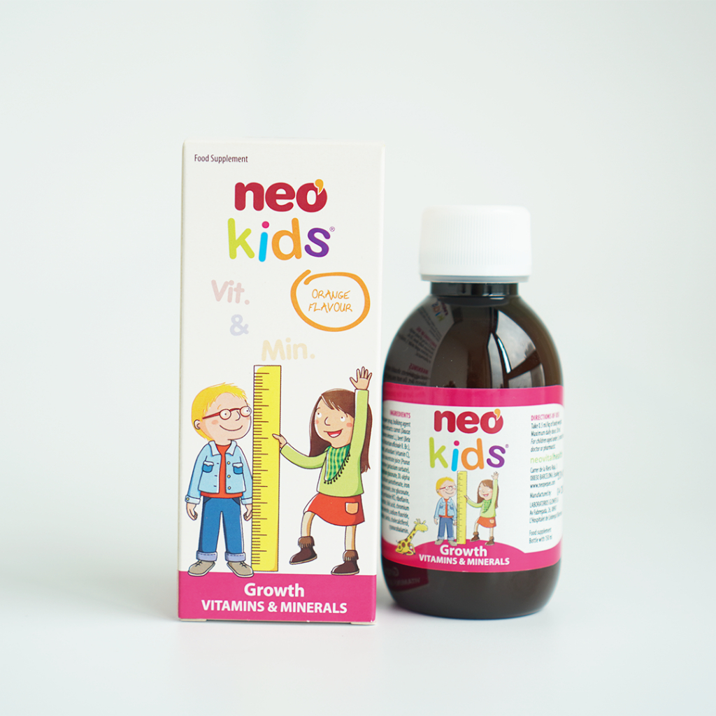 Bộ Đôi Neo Kids cho con thông minh, khỏe mạnh và cao lớn chao 150ml
