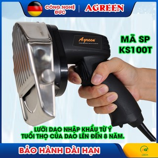 Máy cắt thịt doner Kebab AGREEN KS100T - Cắt nhanh, đều, chuẩn vệ sinh