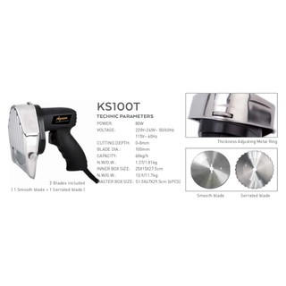 Máy cắt thịt doner Kebab AGREEN KS100T - Cắt nhanh, đều, chuẩn vệ sinh