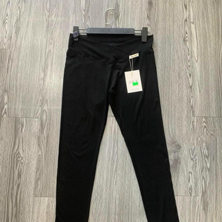 Quần bầu legging nỉ rip co dãn 4 chiều, có chun chỉnh bụng tiện lợi