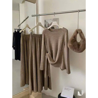•𝙆𝙞𝙣𝙜𝙨𝙝𝙤𝙥𝙗𝙚𝙖𝙪𝙩𝙮•Set Len Vạt Chéo Mix Quần Rộng QC