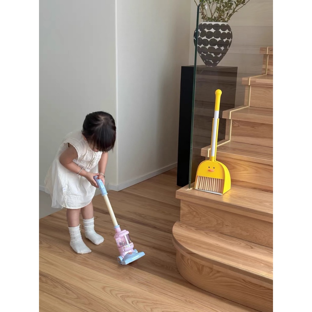 Chổi Quét Nhà Cho Bé Bộ Chổi Quét Nhà Bộ Lau Nhà Bộ Đồ Chơi Lau Nhà Máy Hút Bụi Mini Cho Bé - Đồ Chơi Cho Bé PUKAPI