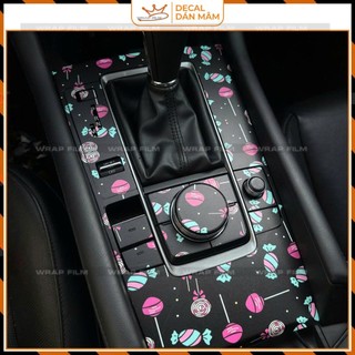 Decal Dán Nội Thất Mazda 3 2020 đến 2026  – In 3 Lớp Mực Dầu | Cắt Chuẩn Form | dễ tháo và không để lại keo