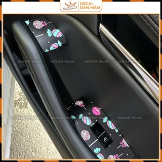 Decal Dán Nội Thất Mazda 3 2020 đến 2026  – In 3 Lớp Mực Dầu | Cắt Chuẩn Form | dễ tháo và không để lại keo