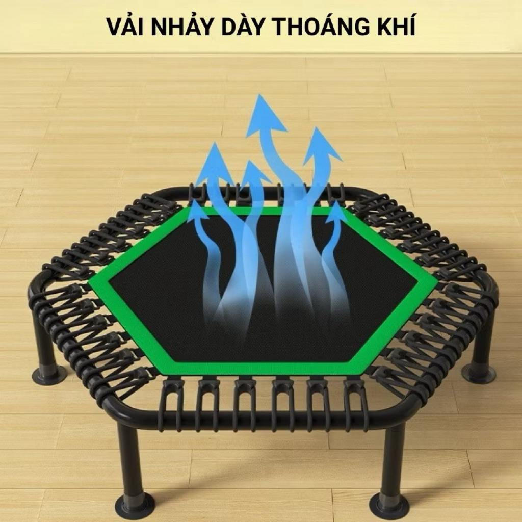 Bạt nhún Trampoline 50 inch , bạt nhún tập thể dục, thảm nhún tập thể dục