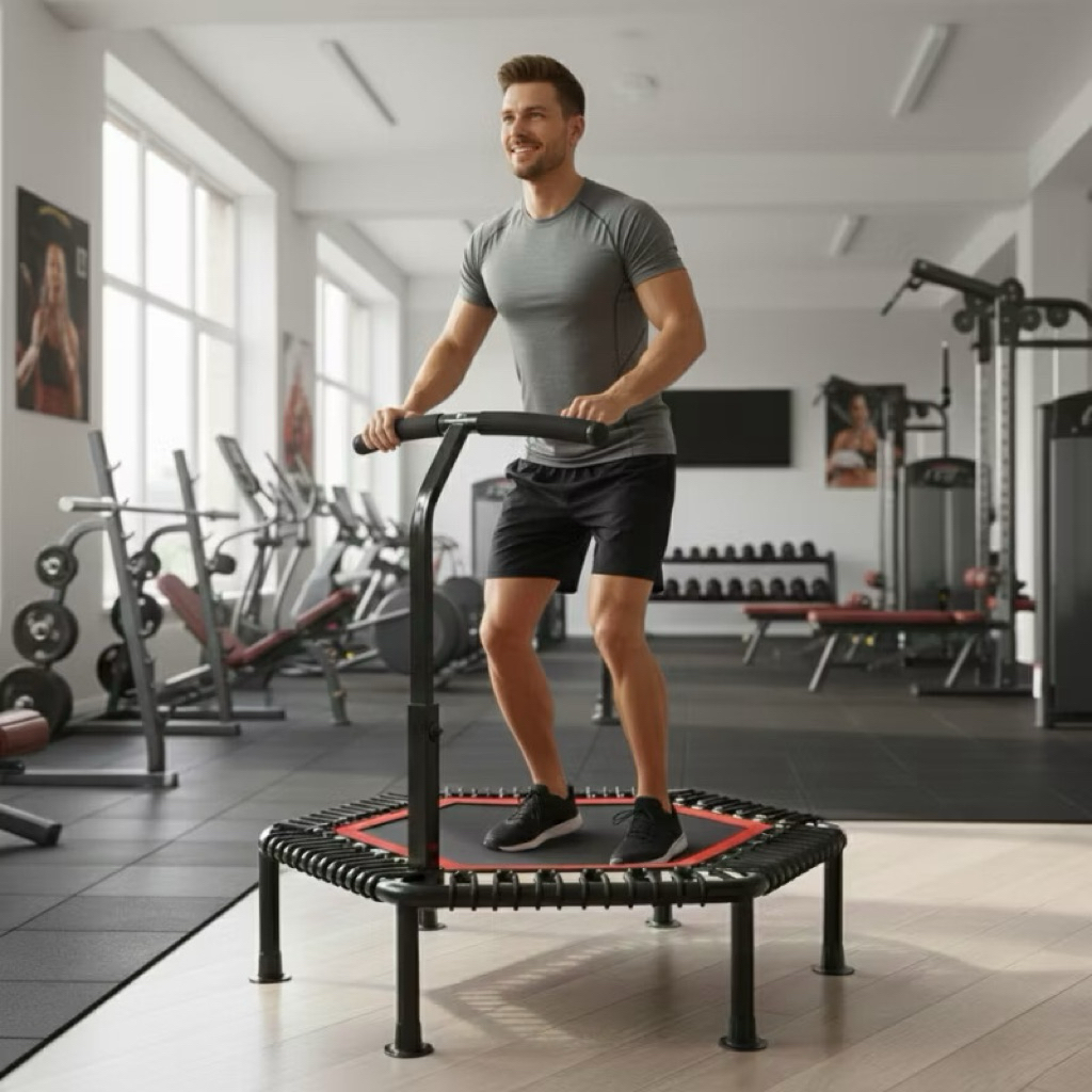 Bạt nhún Trampoline 50 inch , bạt nhún tập thể dục, thảm nhún tập thể dục