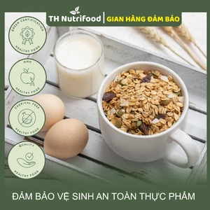 500G Yến Mạch Ăn Liền Cán Vỡ – Nguyên Chất, Healthy , Giảm Cân – TH NUTRIFOOD