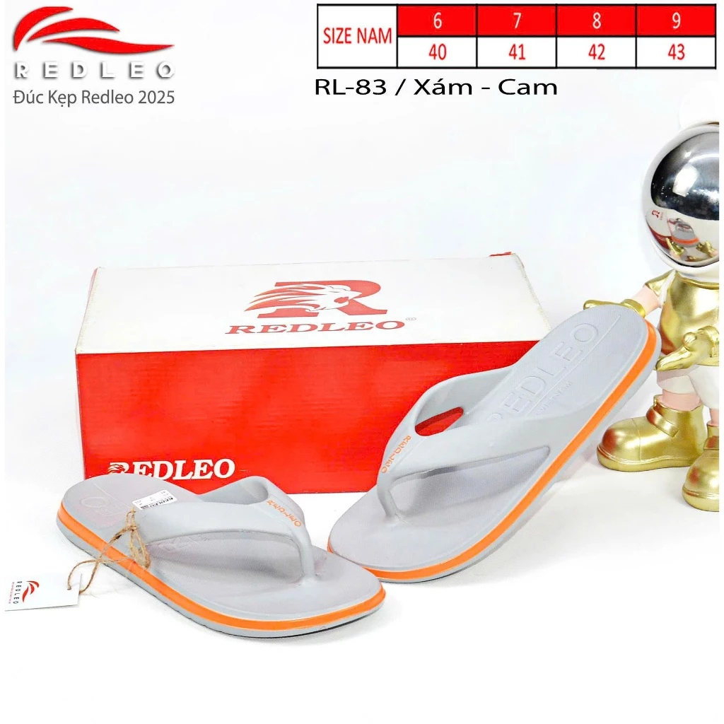 Dép kẹp xỏ ngón tông lào REDLEO DRL-83 nhìn tổng thể