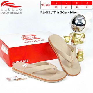 Dép kẹp xỏ ngón tông lào REDLEO DRL-83 đúc nguyên khối, đi mưa rửa nước thoải mái, êm mềm nhẹ, hottrend