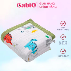 Chăn Sợi Tre Babi1 Cấu Tạo 4 Lớp Kháng Khuẩn Đa Năng Cho Bé