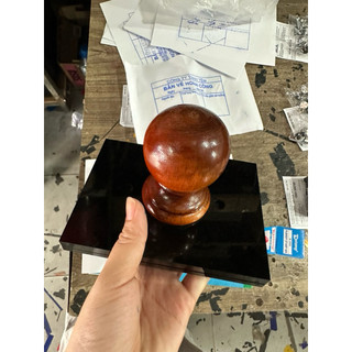 Dấu bản vẽ hoàn công mực flash,dấu hoàn công cán gỗ đế mica theo yêu cầu