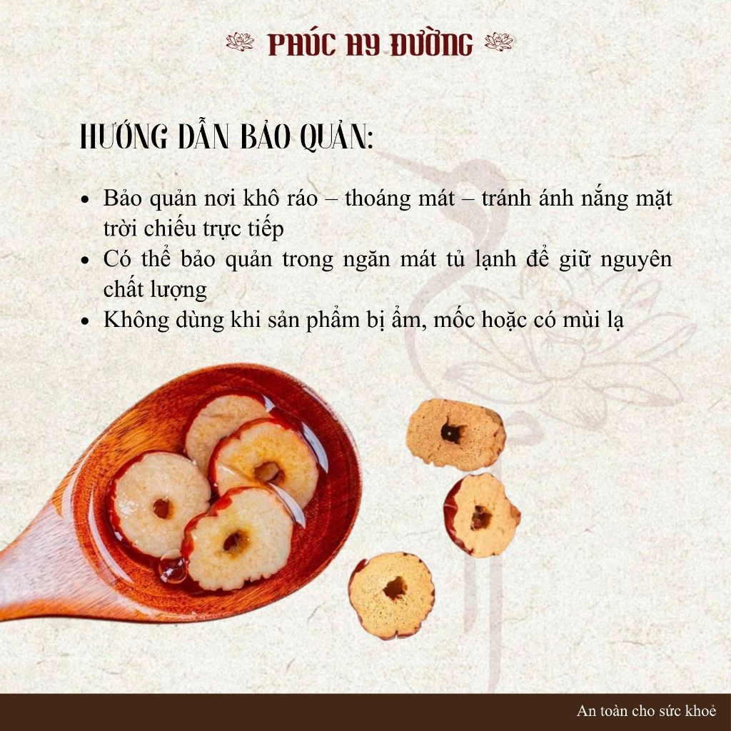 Táo đỏ cắt lát sấy khô dùng pha trà, chưng yến, nấu chè dưỡng nhan, bồ bổ cơ thể - 120GGram