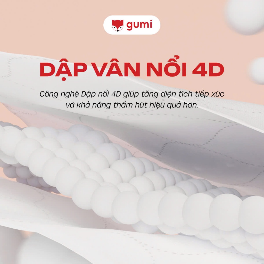 Thùng 6 bịch Khăn Giấy Gumi treo tường tiện lợi, an toàn Giấy ăn Gumi (Tặng kèm 3 móc treo tường)
