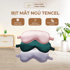 Bịt mắt ngủ Tencel 100s Lasante gỗ khuynh diệp tự nhiên, mềm mại, êm ái, ngủ ngon
