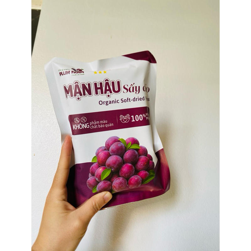 Mận Hậu Sấy Dẻo Organic – Đặc Sản Mộc Châu Cao Cấp