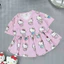 Bộ váy xếp ly kèm áo in full hình hellokitty cho bé gái KHÔNG KÈM GẤU.V08