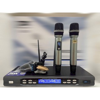 Micro Không Dây TDX D-2026 Cao Cấp Độ Nhạy Cao, Lọc Âm Tốt, Hát Nhẹ, Chống Hú Tốt Không Rít, Dò Sóng Sạch, Bắt Sóng Khỏe
