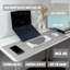 DeskPad Da PU 2 Mặt Cao Cấp Kích Thước Lớn - Chống Nước 100% - Chống Xước - Dễ Vệ Sinh