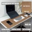 DeskPad Da PU 2 Mặt Cao Cấp Kích Thước Lớn - Chống Nước 100% - Chống Xước - Dễ Vệ Sinh