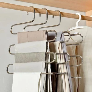 Móc treo quần áo hiện đại Cây treo đồ Mắc áo inox gấp gọn