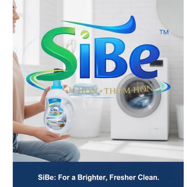 🌿 NƯỚC GIẶT XẢ SiBE 5in1 – SẠCH HƠN • THƠM HƠN 🌿