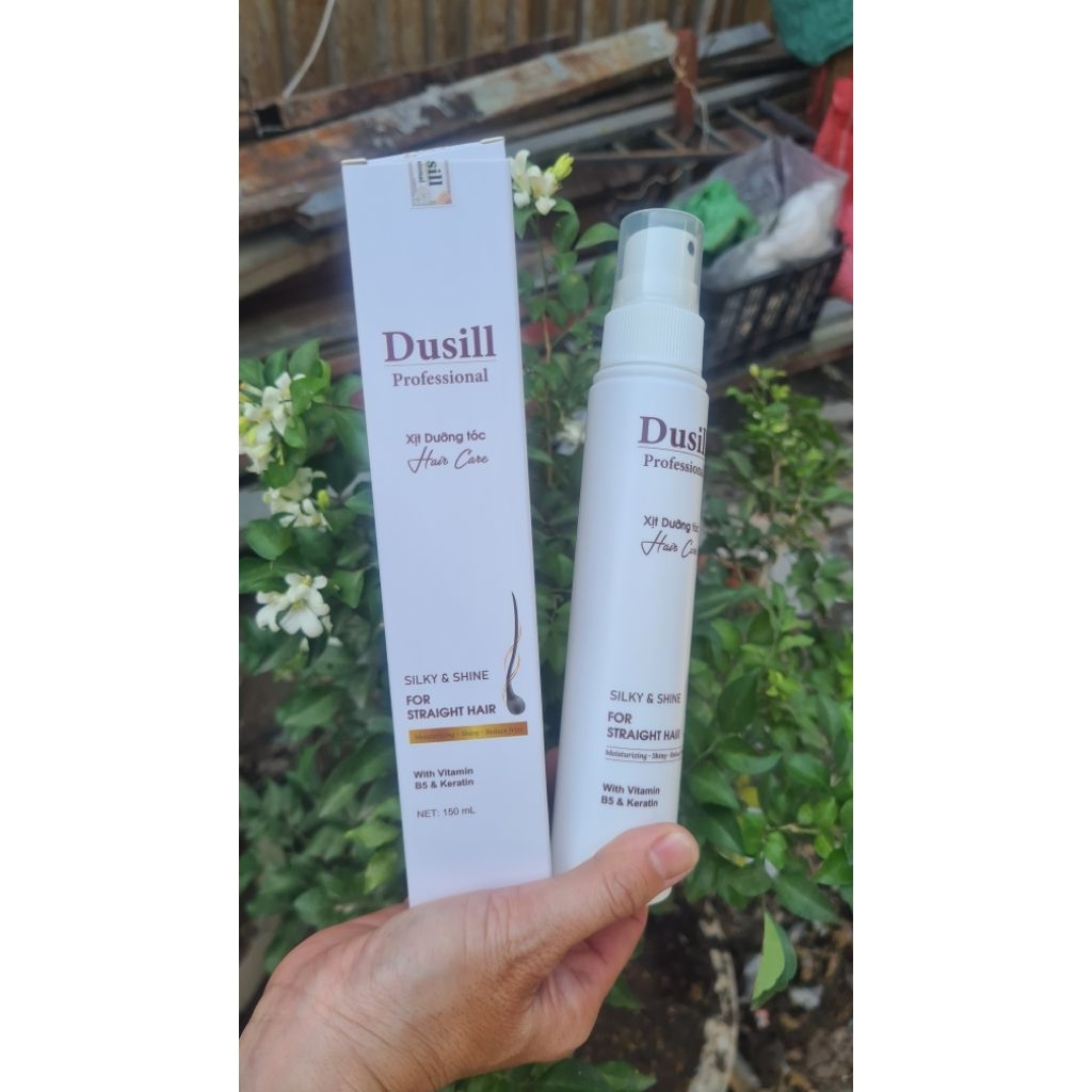 xịt dưỡng Vitamin Dusill Xịt dưỡng tóc chăm sóc tóc hư tổn hương nước hoa 200ml