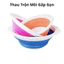 Bát trộn mồi câu cá gấp gọn tiện lợi, chất liệu cao cấp, 3 kích thước lựa chọn