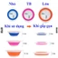Bát trộn mồi câu cá gấp gọn tiện lợi, chất liệu cao cấp, 3 kích thước lựa chọn
