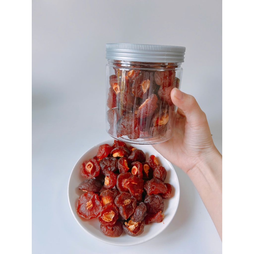 Mứt Đào Chẻ (Mứt Anh Đào)_ngon mê , đóng Hộp 250g