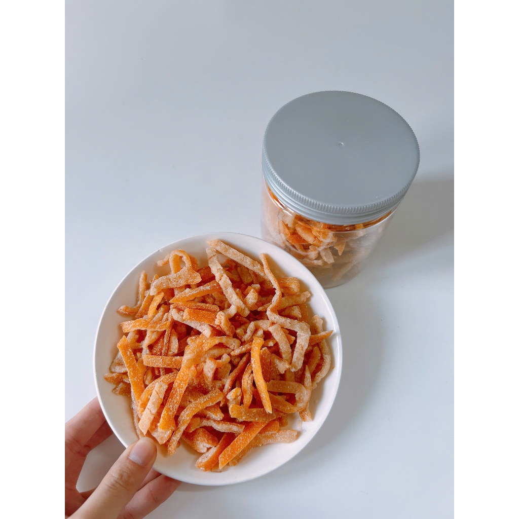 Mứt Trần Bì (Mứt Vỏ Cam) Ngon, Mới