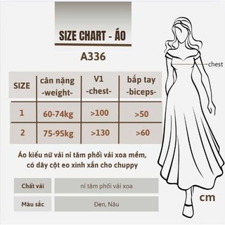 Áo babydoll bigsize nữ phối màu thanh lịch, tay phồng nhẹ, vải mềm thoáng 60-95kg A336