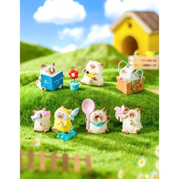 [ Blind Box - Hỏa Tốc - Hộp Mù ] Mô Hình Mèo Pai ( Pal ) - Buổi Cắm Trại Của Mèo Pai 🌼Blind Box Nhà Đông Đông🌼