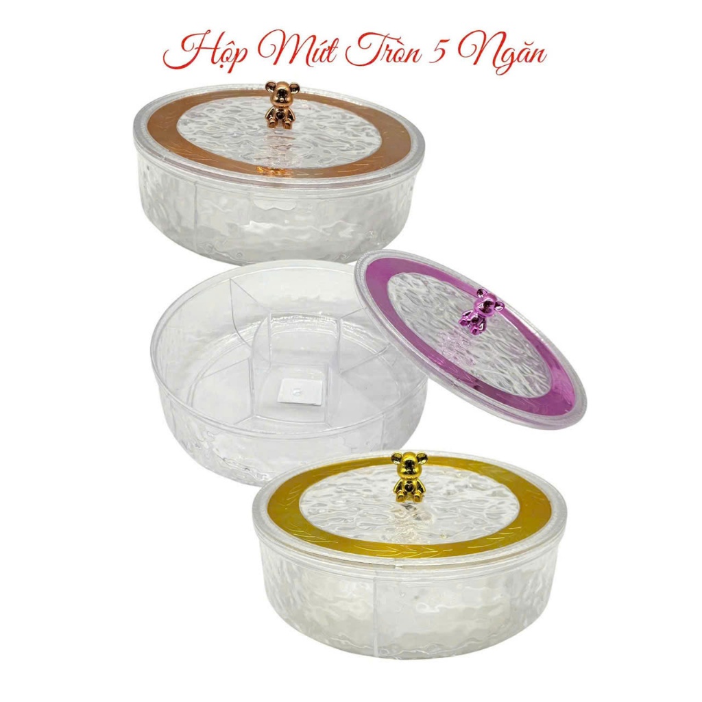 Hộp Đựng Mứt, Thố Đựng Mứt Bánh Tết