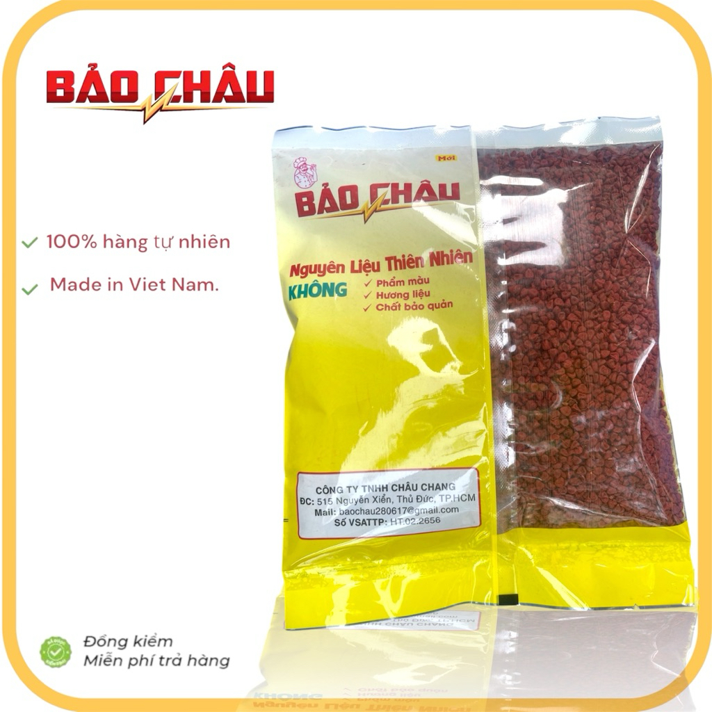 Hạt điều đỏ (hạt cà ri) Bảo Châu hạt màu điều tự nhiên gia vị nấu ăn 500gr