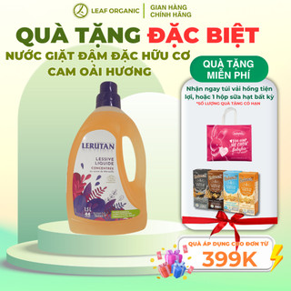 Nước giặt đậm đặc hữu cơ cam oải hương Lerutan 1,5L