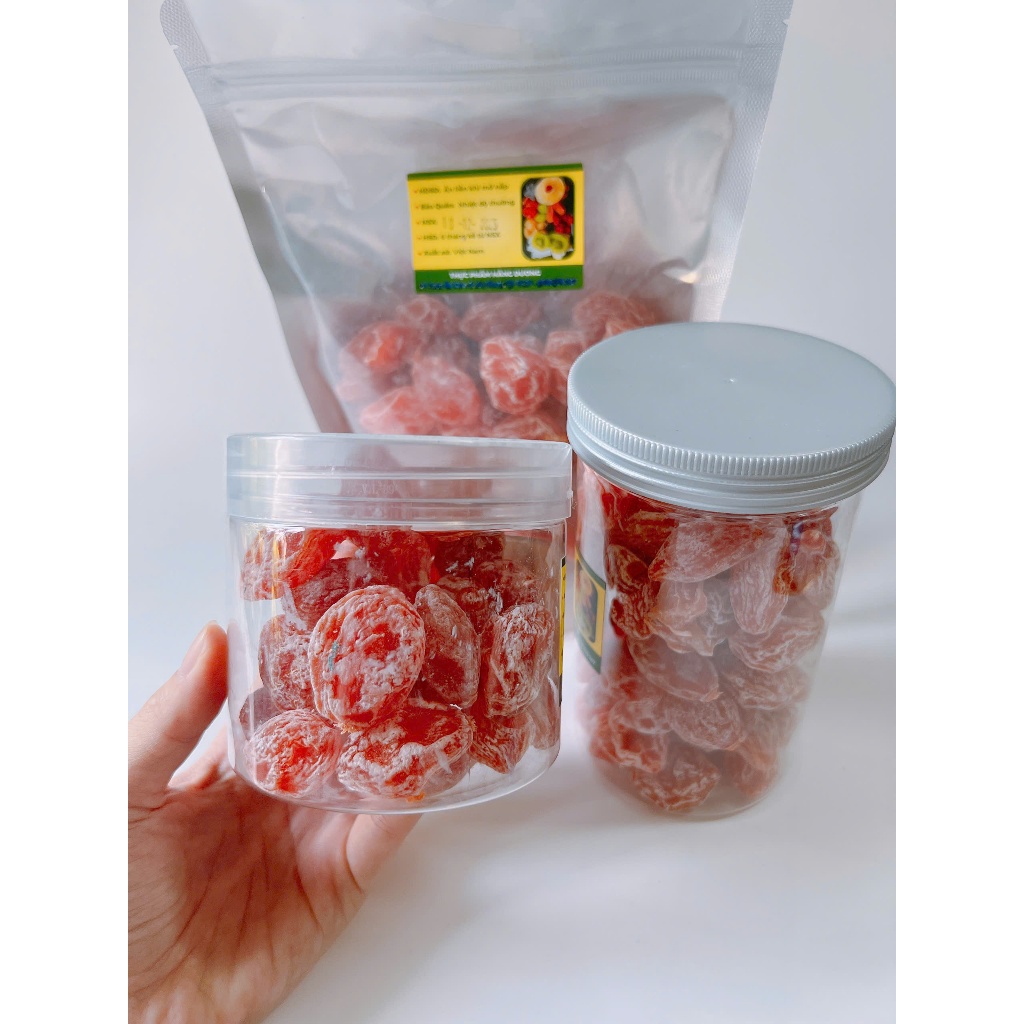 1kg xí muội Đào không hạt đóng túi Zip loại ngon