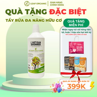 Tẩy rửa đa năng hữu cơ nhiều bề mặt Artisan Savonnier 1L