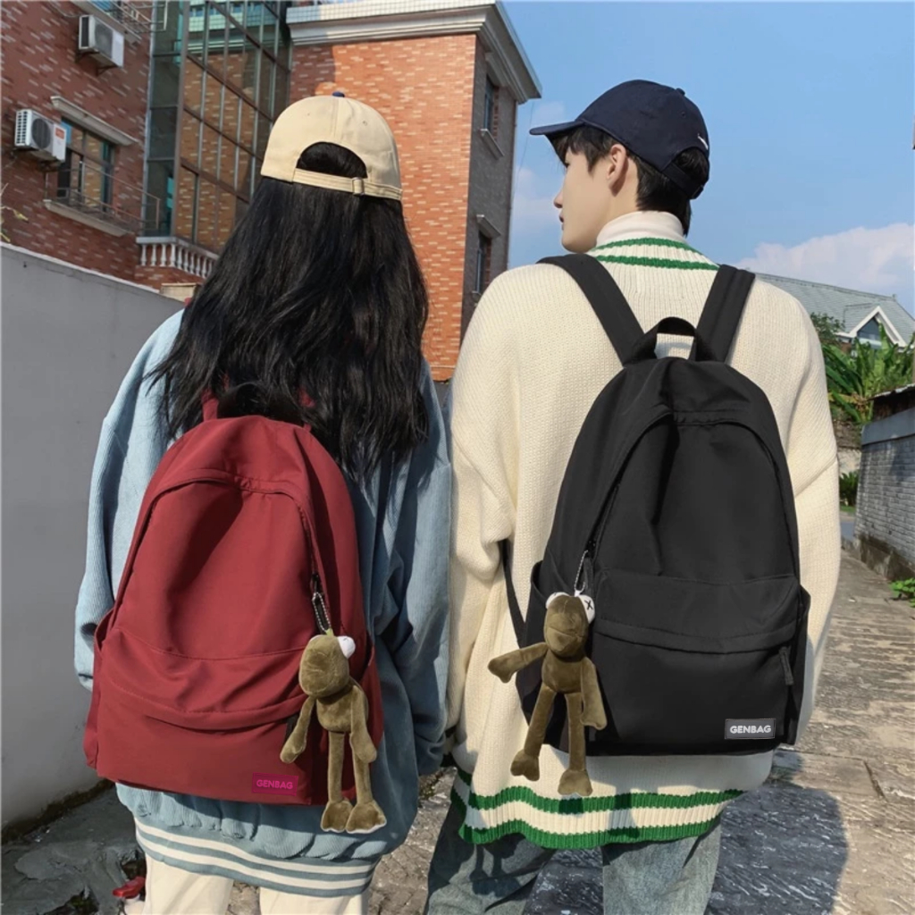 Balo Ulzzang Hàn Quốc Nam Nữ Chống Nước, Balo Nữ Thời Trang Đi Học Đẹp Giá Rẻ Dễ Thương BL02