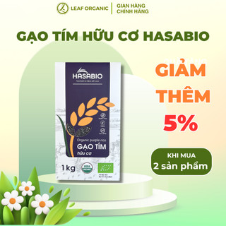 Gạo tím hữu cơ Hasa Bio 1kg