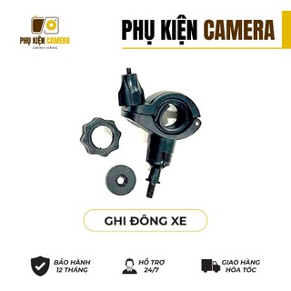 Kẹp Gắn Ghi Đông Xe Máy Cho Camera Hành Trình Cam Mini - Giá Đỡ Cố Định Gopro Quay POV Chống Rung Lắc Cao Cấp