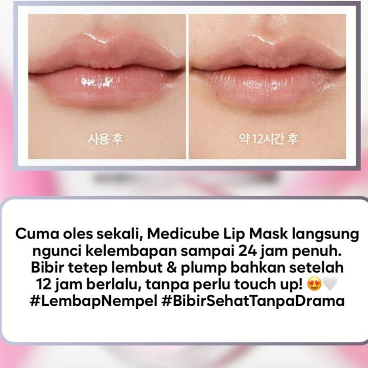 Mặt Nạ Ngủ Môi MEDICUBE PDRN Lip Sleeping Mask 10g