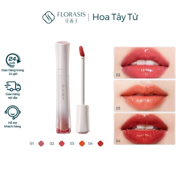 Florasis (Hoa Tây Tử) Son Bóng Nhũ Hoa Rực Kim Sắc