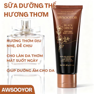 AWSOOYOR Sữa Dưỡng Thể Hương Thơm dưỡng ẩm lâu trôi, dễ hấp thụ, thích hợp cho cả nam & nữ thích skincare body 60g